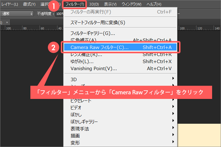 photoshop Camera-Rawフィルターjpg