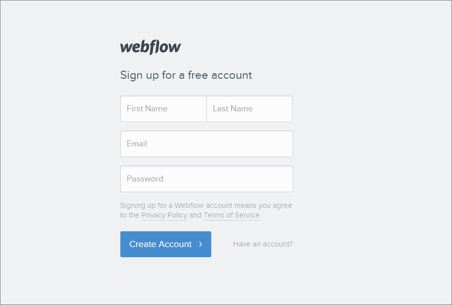 webflow