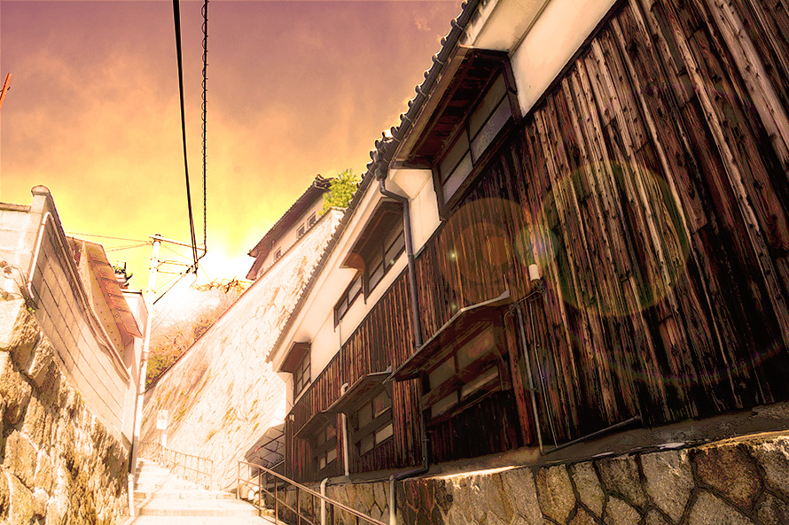 アニメ風　Photoshop