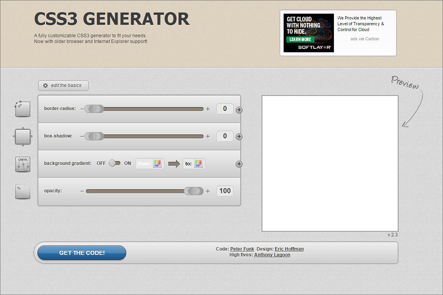 CSS3 Generator