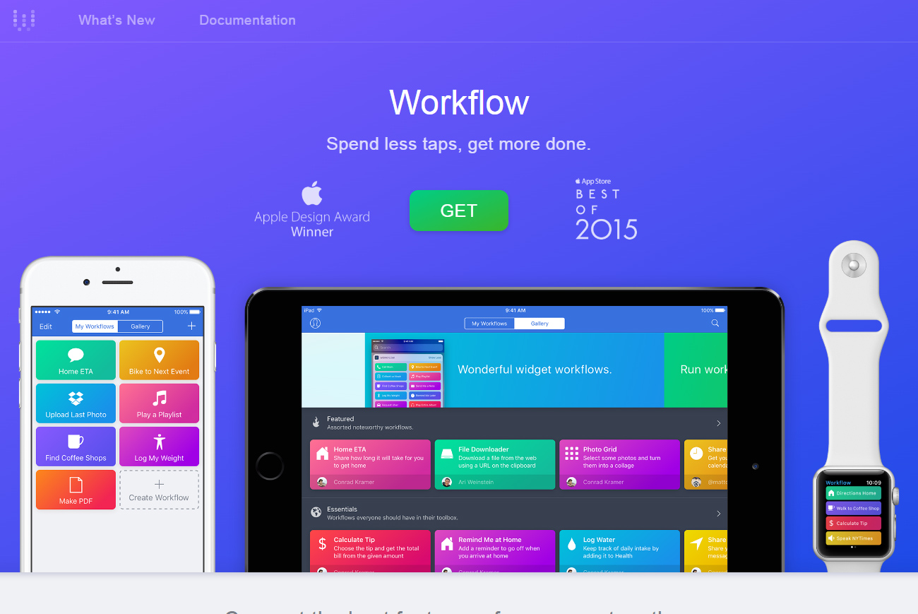 無料になった「Workflow」を使ってみよう!iPhoneやiPadでいろんなことが自動化できるよ