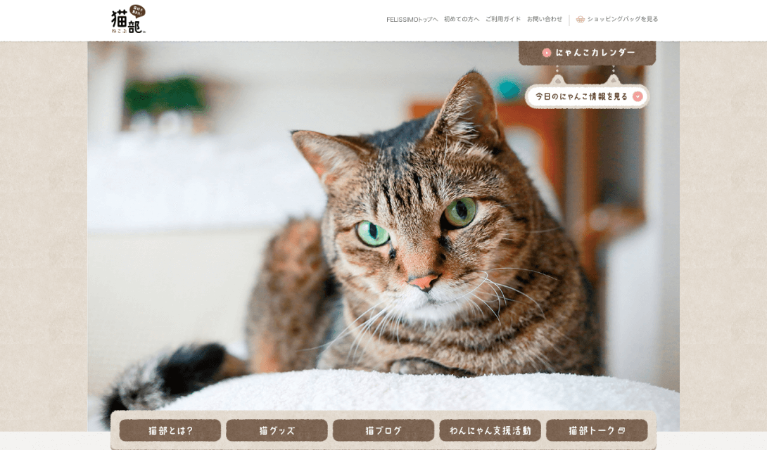 フェリシモ「猫部」│フェリシモ